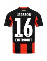 Eintracht Frankfurt Hugo Larsson #16 Hjemmedrakt 2025-26 Korte ermer